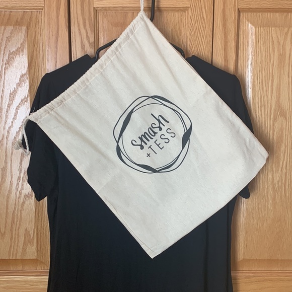 Smash + Tess Sunday Midi Dress - V neck bamboo rayon - Picture 3 of 4